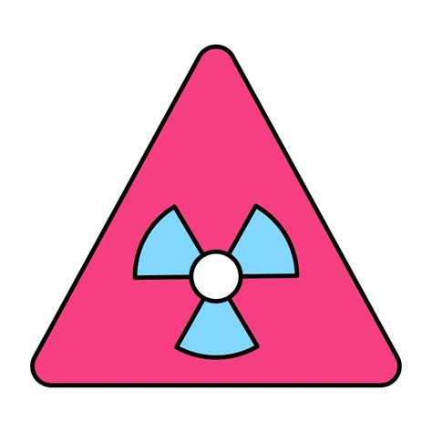 Trendy Vector Design Of Radioactive Sign Vector Art At Vecteezy