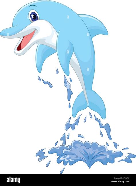 Cute Animated Dolphins