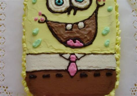 Tarta Bob Esponja Receta De Iralur Cookpad