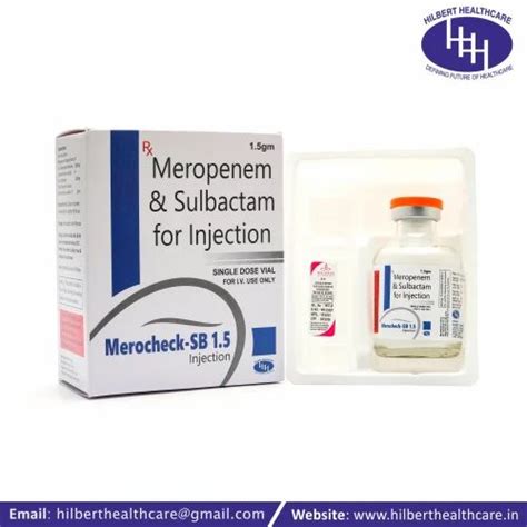 Meropenem Mg And Sulbactam Mg Injection Ml At Rs Vial