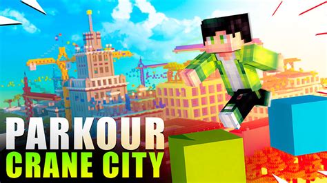 Parkour Crane City In Minecraft Marketplace Minecraft