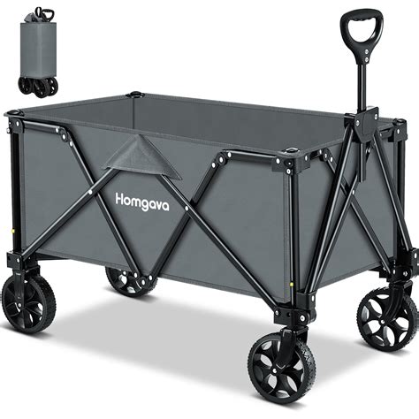 Amazon Homgava Collapsible Folding Wagon Heavy Duty Foldable