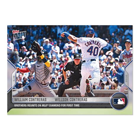 Willson Contreras William Contreras Mlb Topps Now Card