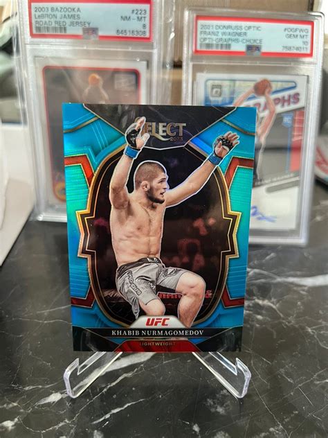 2023 Panini Select UFC KHABIB NURMAGOMEDOV Blue Aqua 118 249 FINN Torget