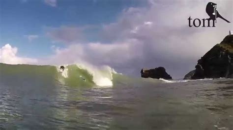 Dawny Surf @ Portreath Harbour, Cornwall - bodyboard surfing barrel ...