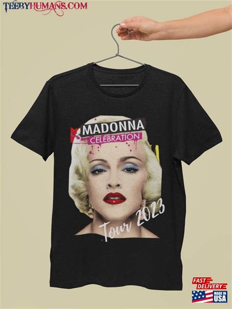 Madonna Celebration Tour T Shirt Hoodie Sweatshirt Teebyhumans