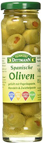 ᐅ Dittmann Oliven Mix Test Paprika Mandel Zwiebel I I