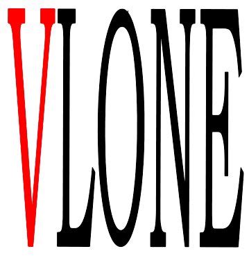 Vlone Logo Font