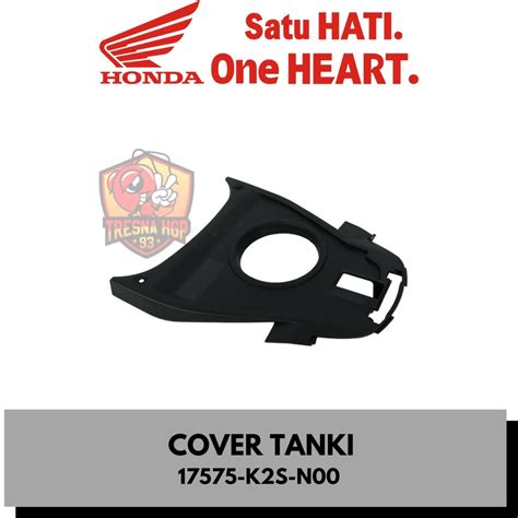 Jual 17575 K2S N00 COVER TANKI VARIO 160 K2S ORIGINAL COVER FUEL TANK