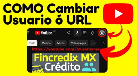 Como Cambiar Nombre De Usuario Ó Url En Youtube Desde Pc Y Laptop 2023