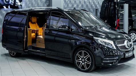 2024 Black Mercedes V Class Custom Luxury Van Overview