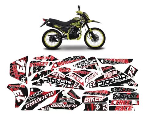 Kit Graficos Dm200 Full Body Stickers Listo Instalar No 73ro Envío gratis