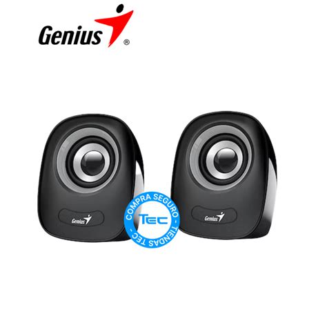 Parlante Genius SP Q160 USB Power 6W Iron Grey Tiendas TEC