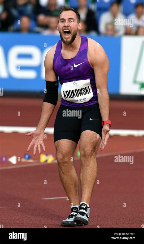 Ostrava Czech Republic 20th May 2016 Polish Javelin Thrower Marcin