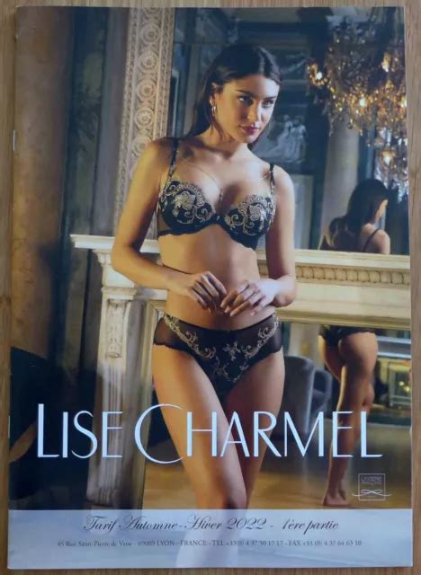 Catalogue Lingerie Lise Charmel X Eur Picclick Fr