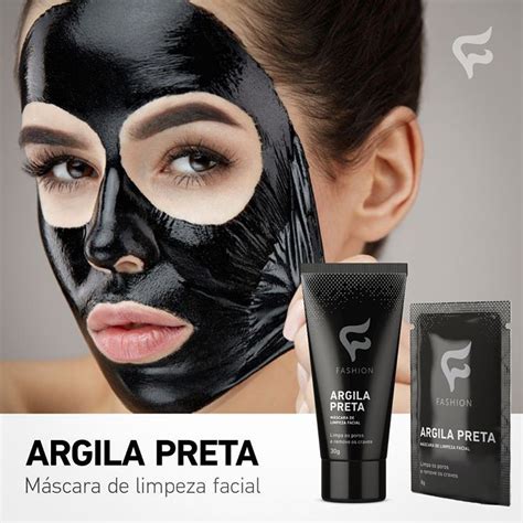 Un Argila Preta M Scara Facial Fashion Tira Cravos G Cada Shopee