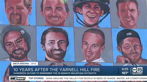 Memorial Held To Remember The Victims Of The Yarnell Hill Fire