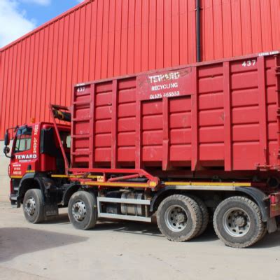 15 Yard Roll On Roll Off RORO Skip Teward Recycling Skip Hire