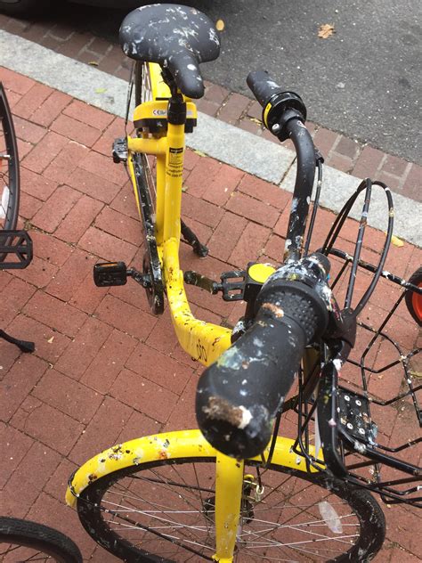 Chinese Ofo Bike Share Program In Washington Dc Has Already Gone To