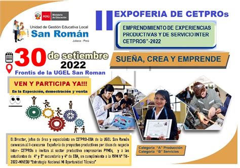 EXPOFERIA PRESENCIAL DE EMPRENDIMIENTO DE EXPERIENCIAS PRODUCTIVAS Y DE