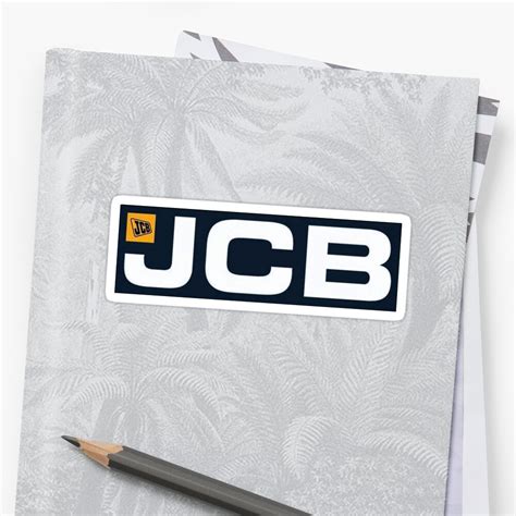 Jcb Logo Sticker By Gerkescania98 Redbubble