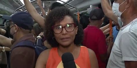 V Deo Rep Rter Acompanha Viagem E Lota O No Metr De Teresina Durante