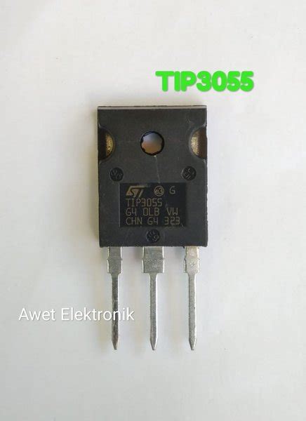 Jual Transistor Tip 3055 Transistor Tip 3055 Di Lapak Awet Elektronik