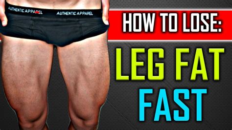 How To Lose Thigh And Leg Fat For Men And Teenagers Fast YouTube