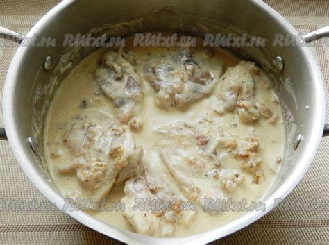 Рецепт курицы в ореховом соусе: 10 фото в рецепте