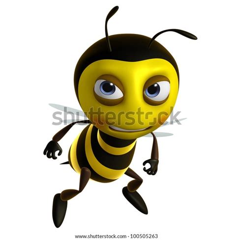 Sad Bee Stock Illustration 100505263