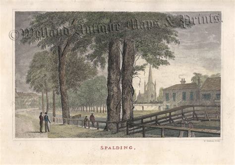 'SPALDING' (Lincolnshire) by O. N. Simpson / W. Watkins c.1836