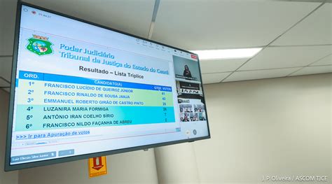 Pleno do TJCE define lista tríplice para vaga de desembargador