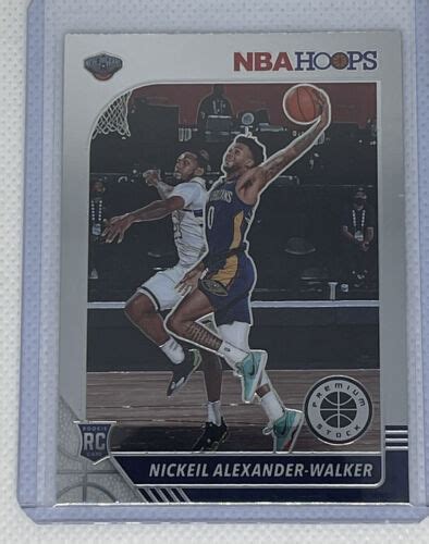 Panini Nba Hoops Premium Stock Nickeil Alexander Walker