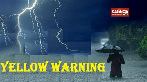 Heavy Rain Alert In Places Of Odisha Yellow Warning Issued To