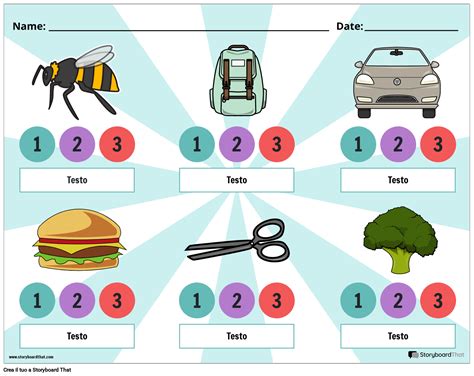 Colore Orizzontale SBL 1 Storyboard Por It Examples