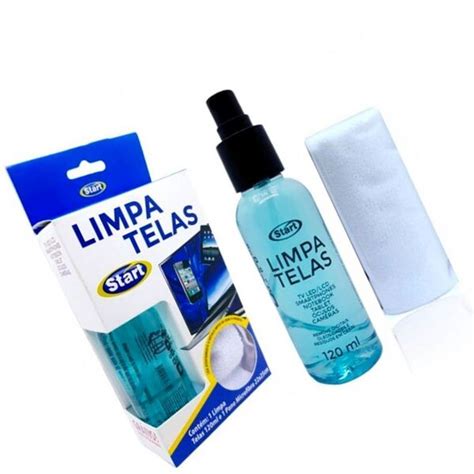 Limpa Telas Start 120ml Pano Microfibra Leroy Merlin