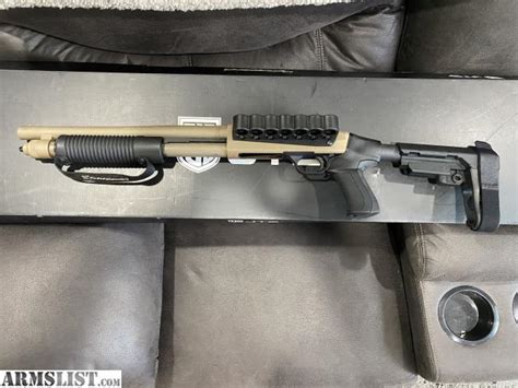 Armslist For Sale Mossberg 590 12 Ga Shockwave W Pistol Brace Fde