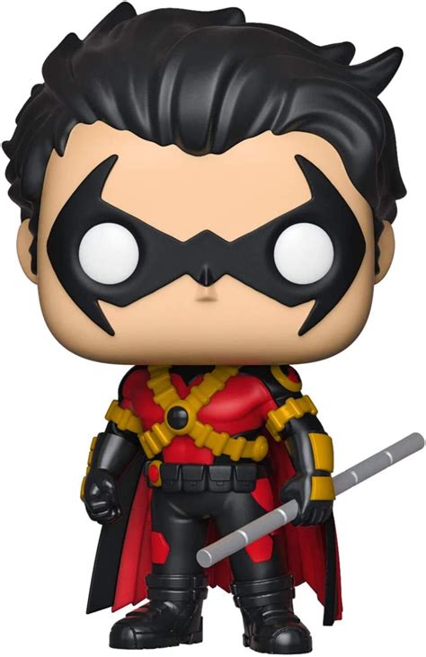 Funko Pop Dc Super Heroes 274 Red Wing Robin Exclusive Amazon Es