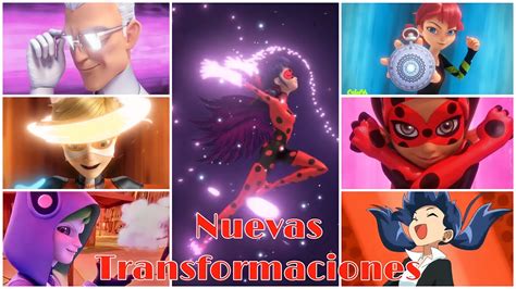 Parodia De Todas Las Nuevas Transformaciones De Miraculous Ladybug