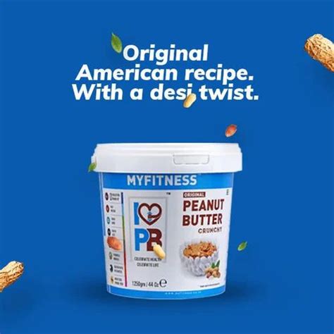 Myfitness Original Crunchy Peanut Butter Natural Peanut Butter