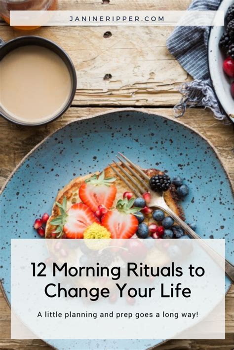 12 Morning Rituals To Change Your Life Morning Ritual Rituals Nutrition