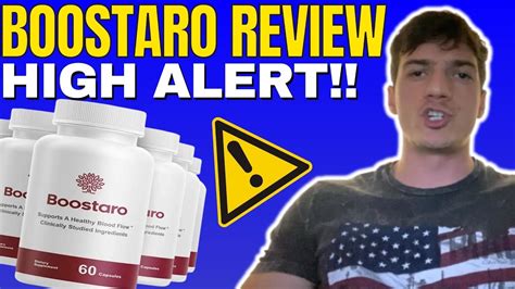 Boostaro High Alert Boostaro Review Boostaro Reviews