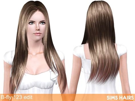 Beautiful Hairstyle Retexture For Sims 3