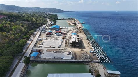 Pembangunan Pelabuhan Donggala Antara Foto