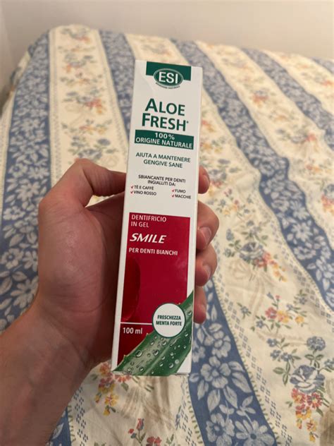 Esi Aloe Fresh Smile Dentifricio In Gel Ml Inci Beauty