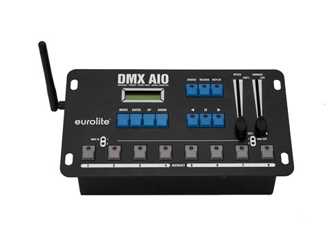 Dmx Aio Recorder Merger Artnet Node Signal Converter Eurolite