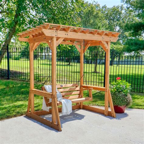 Backyard Discovery Pergola Swing Callahan - Walmart.com