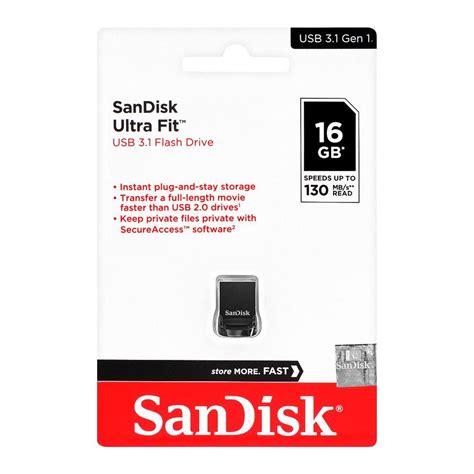 Order Sandisk Ultra Fit Gb Usb Flash Drive Gen Speed Upto