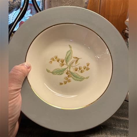 Homer Laughlin Dining Vintage Homer Laughlin Eggshell Lily Of The