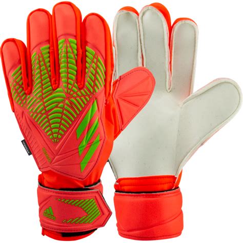 Guantes Portero Adidas Predator Match FingerSave Rojos Futbolmania